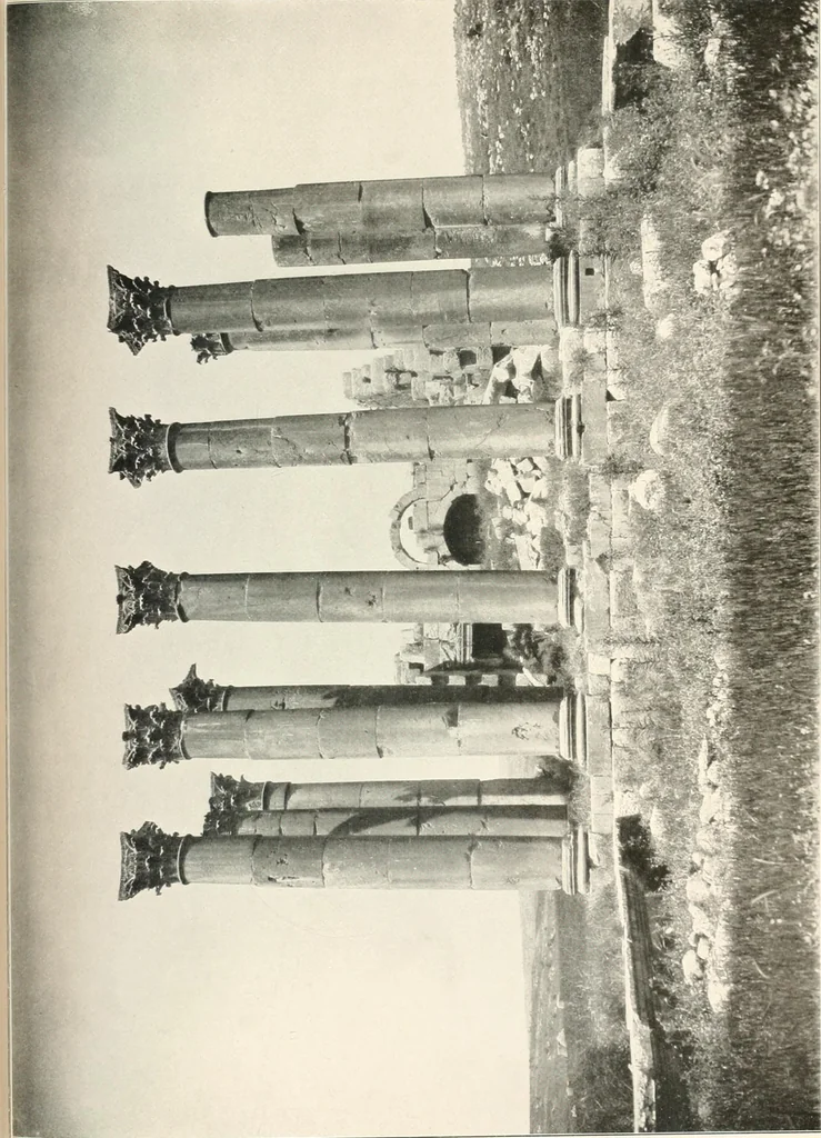 An illustration from Die Baukunst des Altertums, 1910, leaf 519
