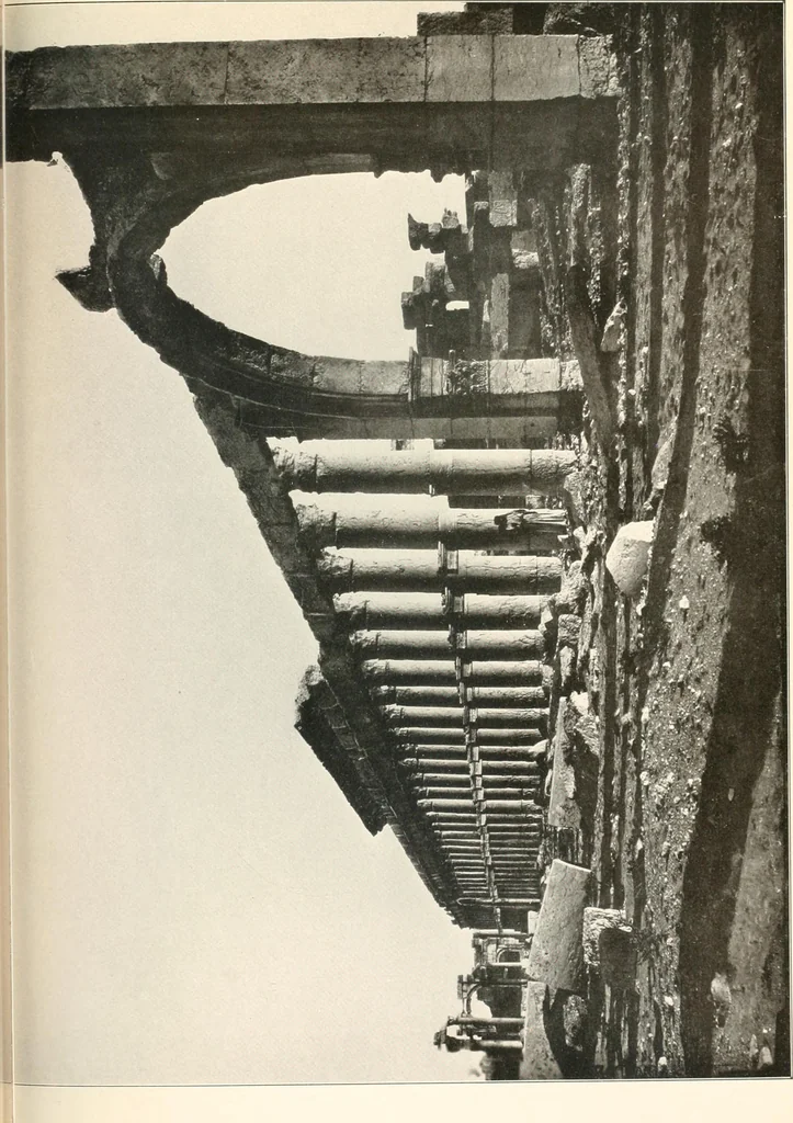 An illustration from Die Baukunst des Altertums, 1910, leaf 521