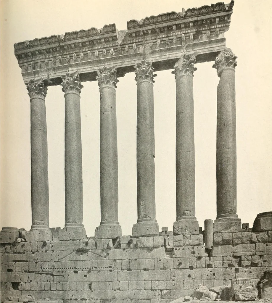 An illustration from Die Baukunst des Altertums, 1910, leaf 529