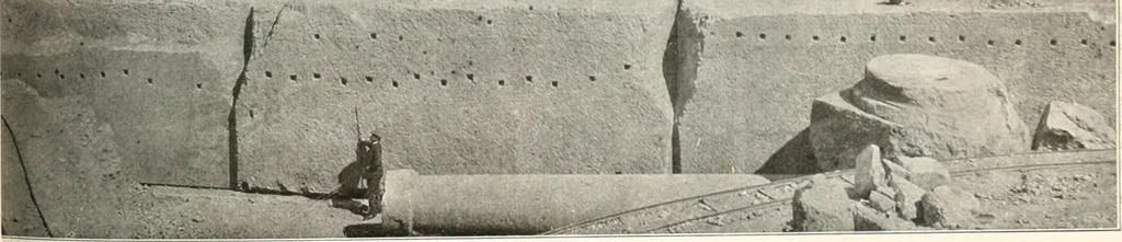 An illustration from Die Baukunst des Altertums, 1910, leaf 529