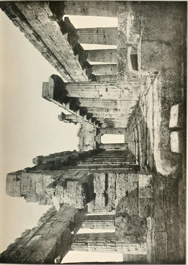 An illustration from Die Baukunst des Altertums, 1910, leaf 93
