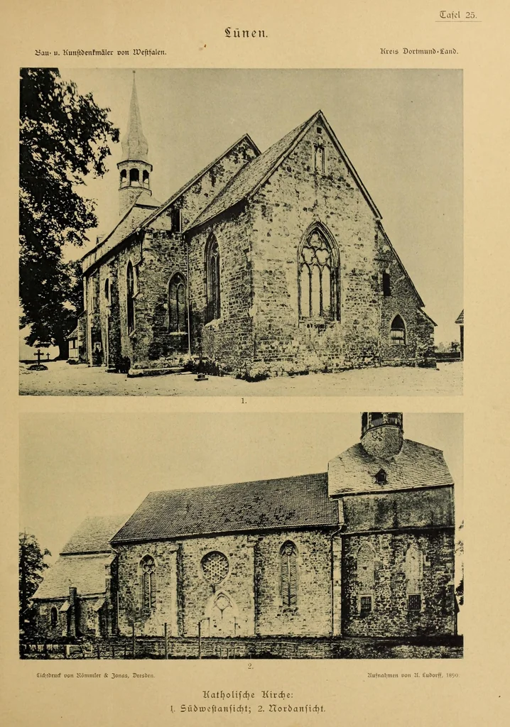 An illustration from Die Bau- und Kunstdenkmäler des Kreises Dortmund-Land, 1895, leaf 131