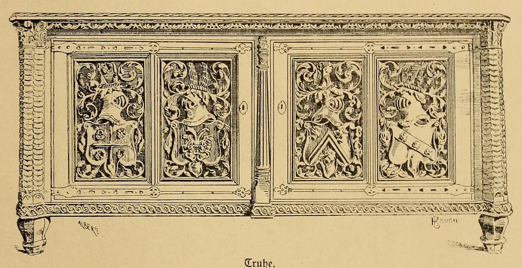 An illustration from Die Bau- und Kunstdenkmäler des Kreises Dortmund-Land, 1895, leaf 159