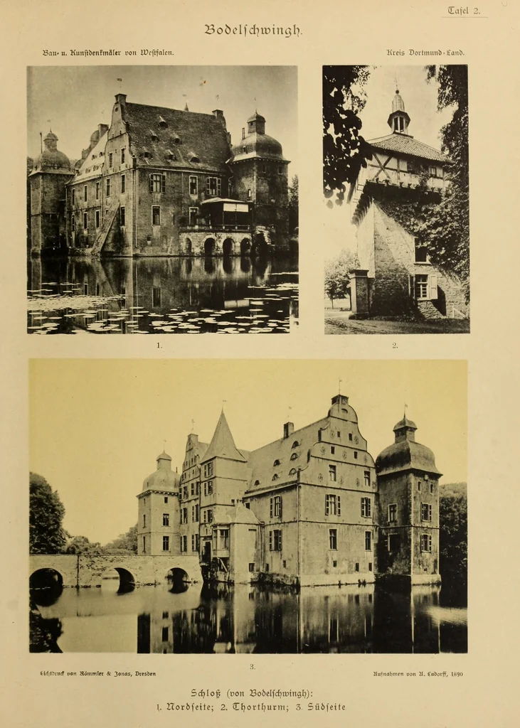 An illustration from Die Bau- und Kunstdenkmäler des Kreises Dortmund-Land, 1895, leaf 39