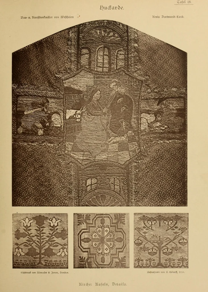 An illustration from Die Bau- und Kunstdenkmäler des Kreises Dortmund-Land, 1895, leaf 97