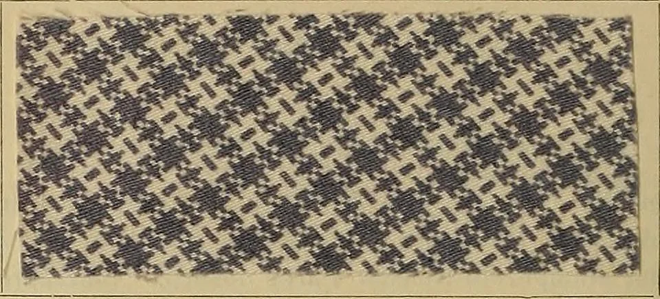An illustration from Die Biezenfarbstoffe der Fabriken vorm. Friedr. Bayer & Co., Elberfeld, auf dem Gebiet der Fruckerei und Färberei, 1901, leaf 172