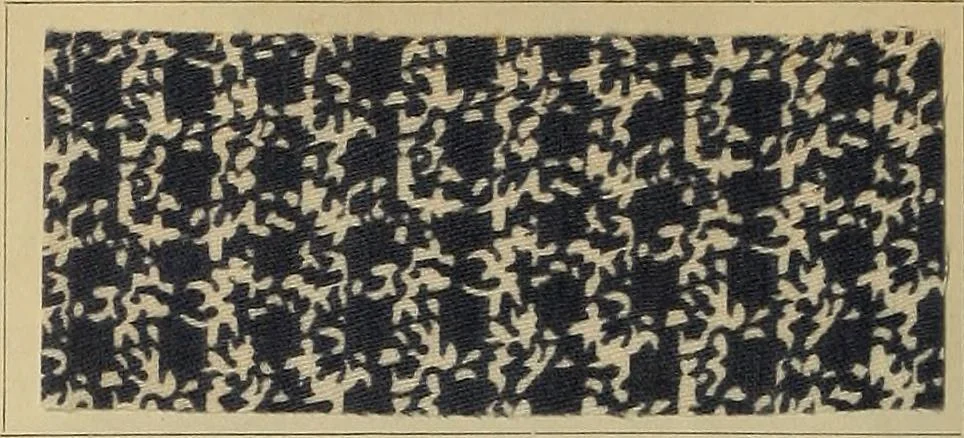 An illustration from Die Biezenfarbstoffe der Fabriken vorm. Friedr. Bayer & Co., Elberfeld, auf dem Gebiet der Fruckerei und Färberei, 1901, leaf 178