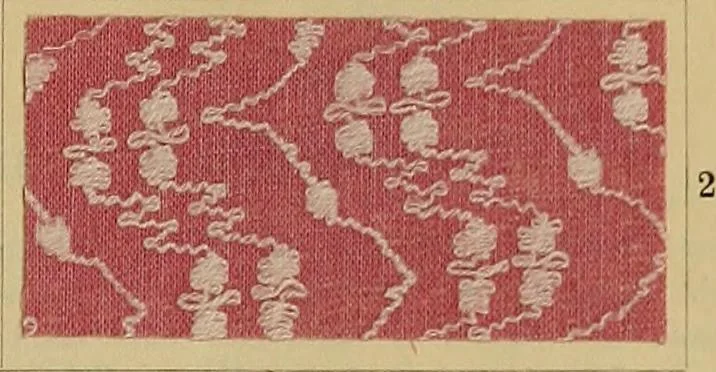 An illustration from Die Biezenfarbstoffe der Fabriken vorm. Friedr. Bayer & Co., Elberfeld, auf dem Gebiet der Fruckerei und Färberei, 1901, leaf 223