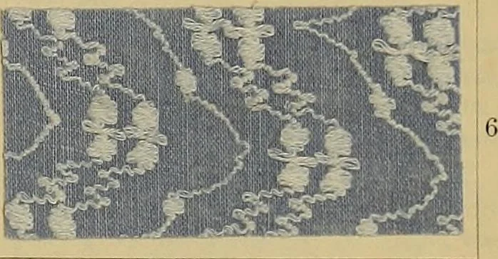 An illustration from Die Biezenfarbstoffe der Fabriken vorm. Friedr. Bayer & Co., Elberfeld, auf dem Gebiet der Fruckerei und Färberei, 1901, leaf 223
