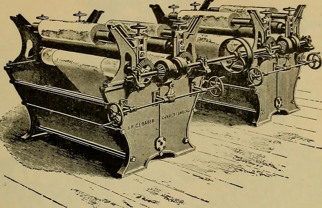 An illustration from Die Biezenfarbstoffe der Fabriken vorm. Friedr. Bayer & Co., Elberfeld, auf dem Gebiet der Fruckerei und Färberei, 1901, leaf 255