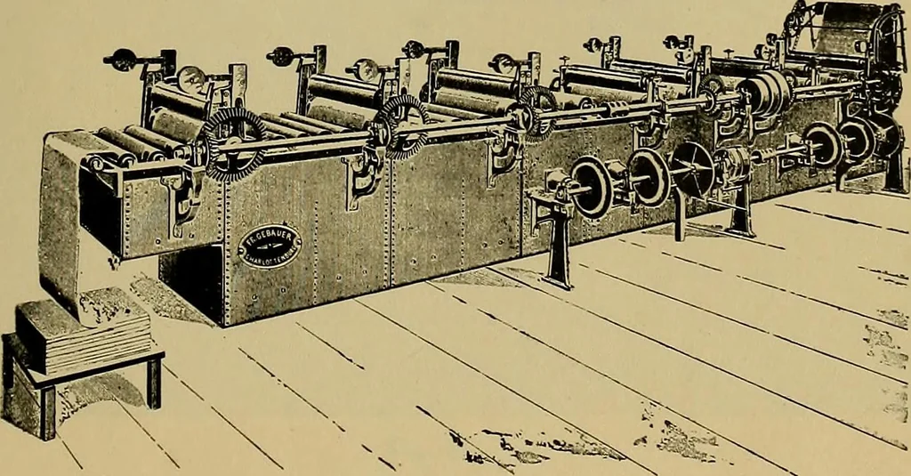 An illustration from Die Biezenfarbstoffe der Fabriken vorm. Friedr. Bayer & Co., Elberfeld, auf dem Gebiet der Fruckerei und Färberei, 1901, leaf 259