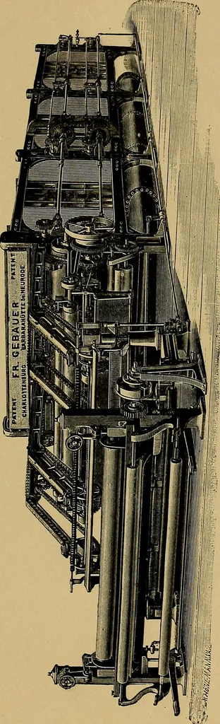 An illustration from Die Biezenfarbstoffe der Fabriken vorm. Friedr. Bayer & Co., Elberfeld, auf dem Gebiet der Fruckerei und Färberei, 1901, leaf 263