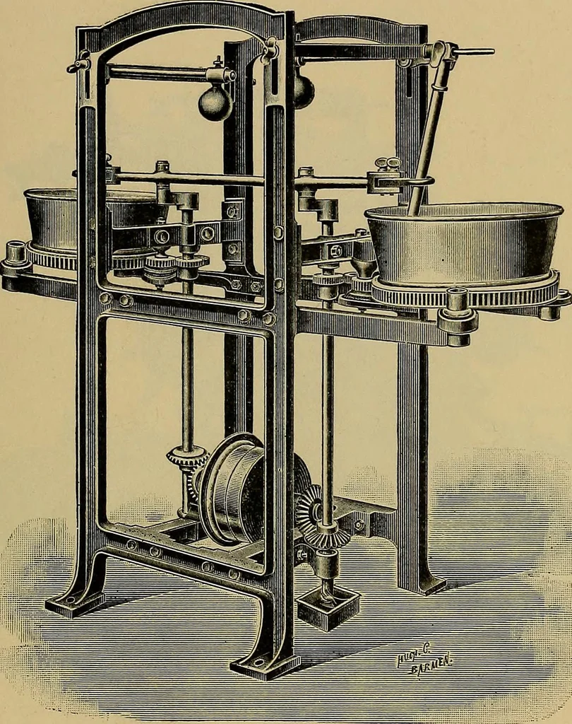 An illustration from Die Biezenfarbstoffe der Fabriken vorm. Friedr. Bayer & Co., Elberfeld, auf dem Gebiet der Fruckerei und Färberei, 1901, leaf 277