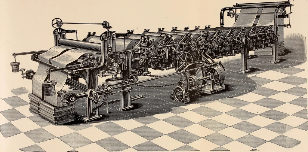 An illustration from Die Biezenfarbstoffe der Fabriken vorm. Friedr. Bayer & Co., Elberfeld, auf dem Gebiet der Fruckerei und Färberei, 1901, leaf 289