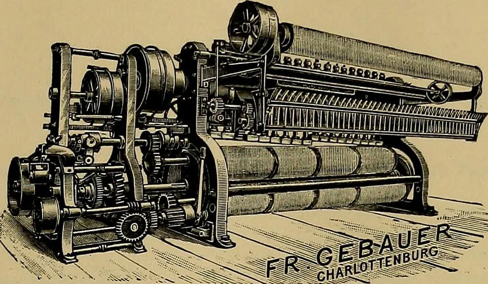 An illustration from Die Biezenfarbstoffe der Fabriken vorm. Friedr. Bayer & Co., Elberfeld, auf dem Gebiet der Fruckerei und Färberei, 1901, leaf 305