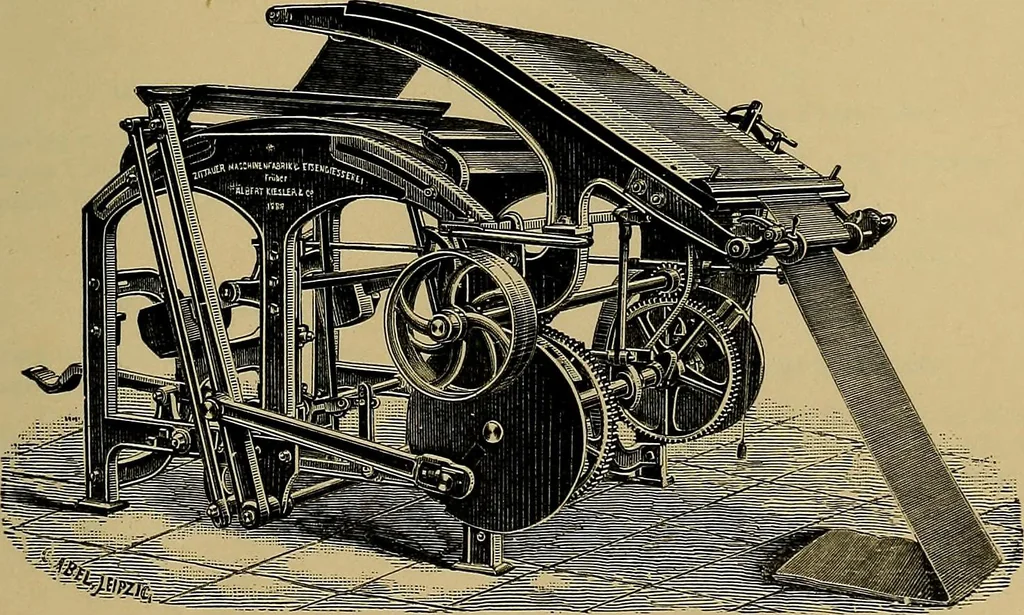 An illustration from Die Biezenfarbstoffe der Fabriken vorm. Friedr. Bayer & Co., Elberfeld, auf dem Gebiet der Fruckerei und Färberei, 1901, leaf 305