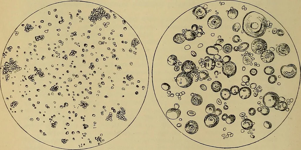 An illustration from Die Biezenfarbstoffe der Fabriken vorm. Friedr. Bayer & Co., Elberfeld, auf dem Gebiet der Fruckerei und Färberei, 1901, leaf 44
