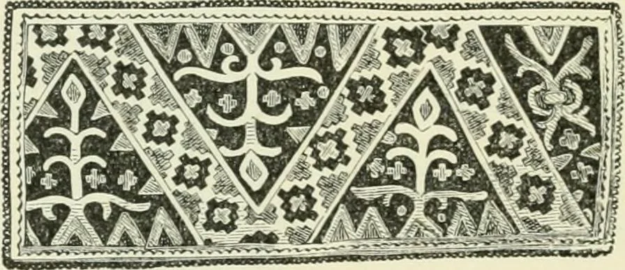An illustration from Die byzantinischen Zellenschmelze der Sammlung Alex. von Swenigorodskoï und das darüber veröffentlichte Prachtwerk. Archäologisch-kunstgeschichtliche Studie, 1896, leaf 306