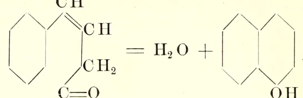 An illustration from Die Chemie des Steinkohlentheers mit besonderer berücksichtigung der künstlichen organischen Farbstoffe, 1900, leaf 184