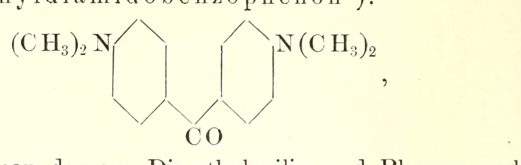 An illustration from Die Chemie des Steinkohlentheers mit besonderer berücksichtigung der künstlichen organischen Farbstoffe, 1900, leaf 270