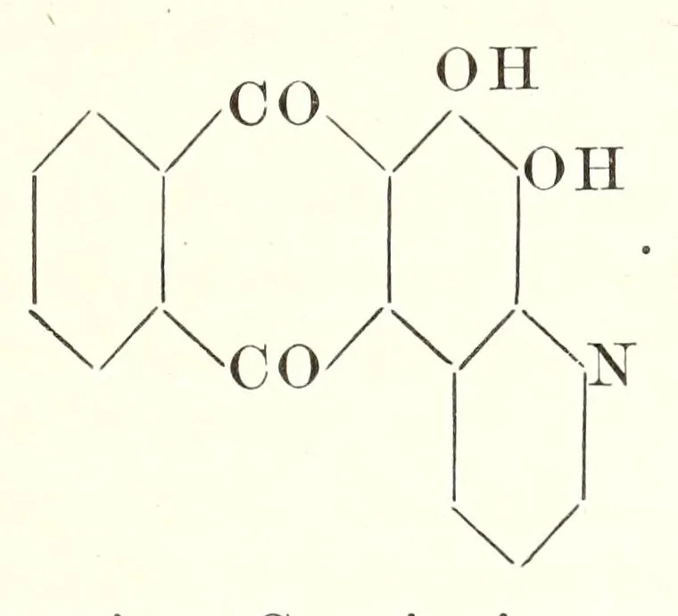 An illustration from Die Chemie des Steinkohlentheers mit besonderer berücksichtigung der künstlichen organischen Farbstoffe, 1900, leaf 289