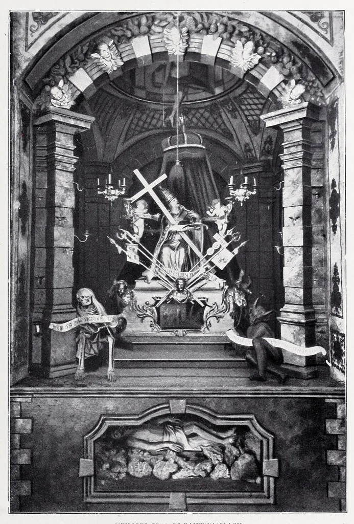 An illustration from Die Christliche Kunst, 1904, leaf 209