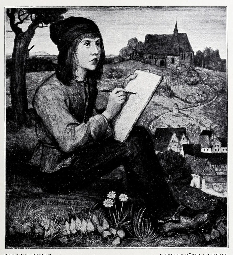 An illustration from Die Christliche Kunst, 1904, leaf 27