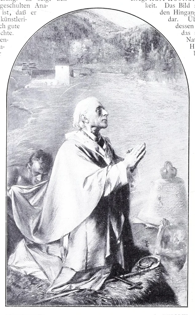 An illustration from Die Christliche Kunst, 1904, leaf 344