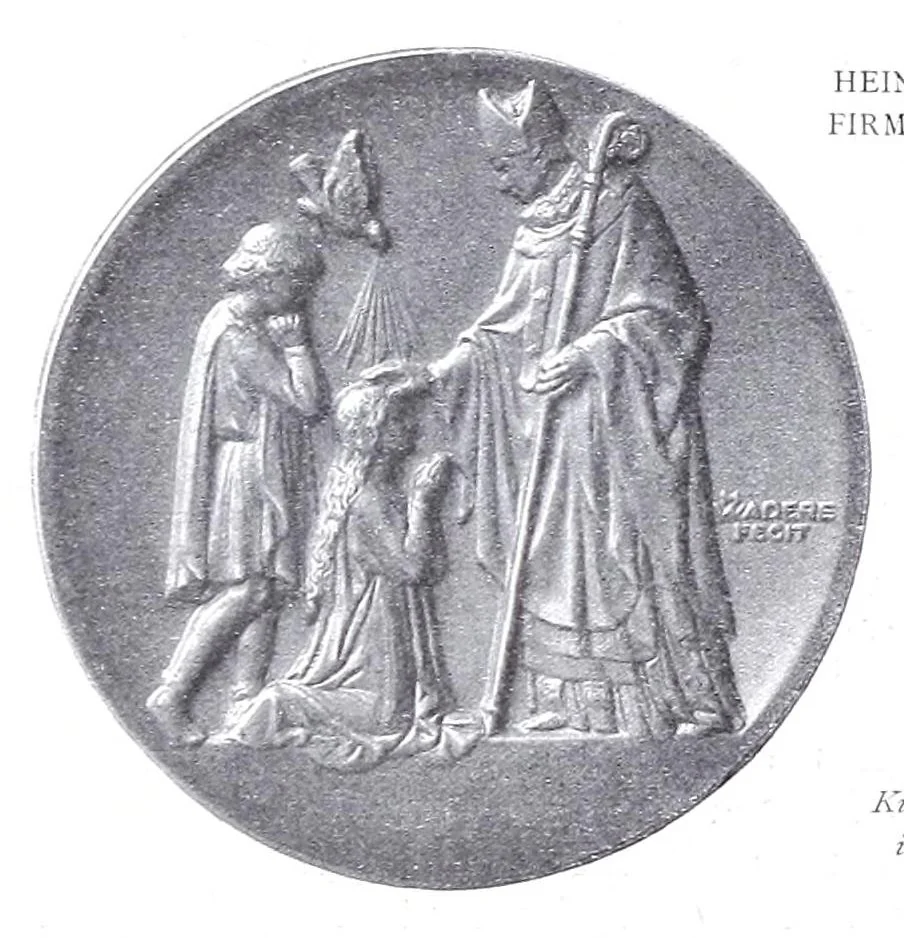 An illustration from Die Christliche Kunst, 1904, leaf 122
