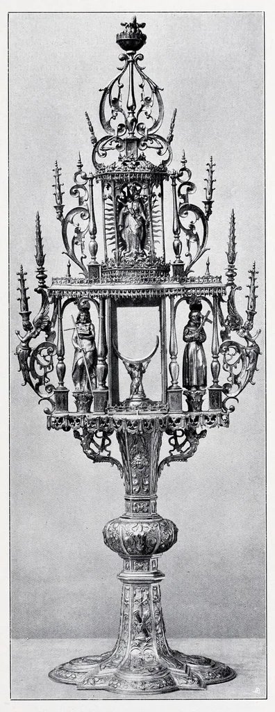 An illustration from Die Christliche Kunst, 1904, leaf 313