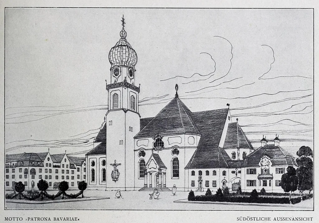 An illustration from Die Christliche Kunst, 1904, leaf 405