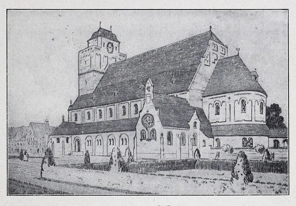 An illustration from Die Christliche Kunst, 1904, leaf 409
