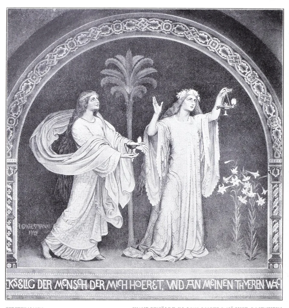 An illustration from Die Christliche Kunst, 1904, leaf 64
