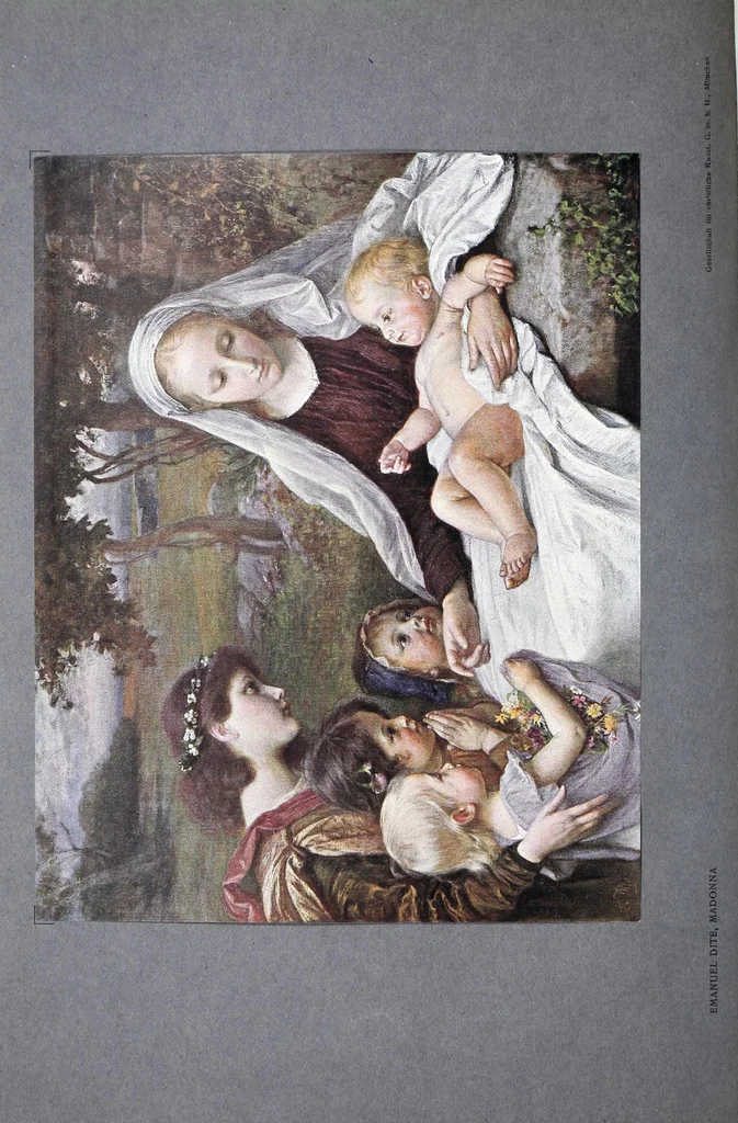 An illustration from Die Christliche Kunst, 1904, leaf 74
