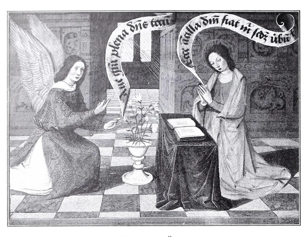 An illustration from Die Christliche Kunst, 1904, leaf 332