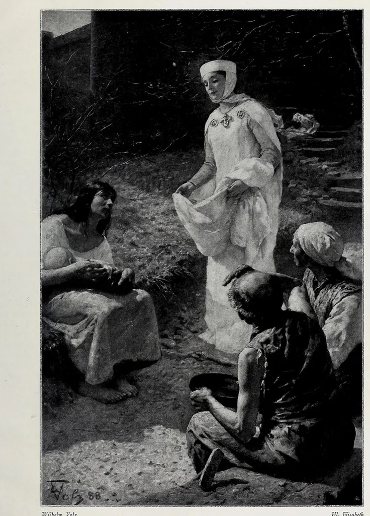 An illustration from Die Christliche Kunst, 1904, leaf 55