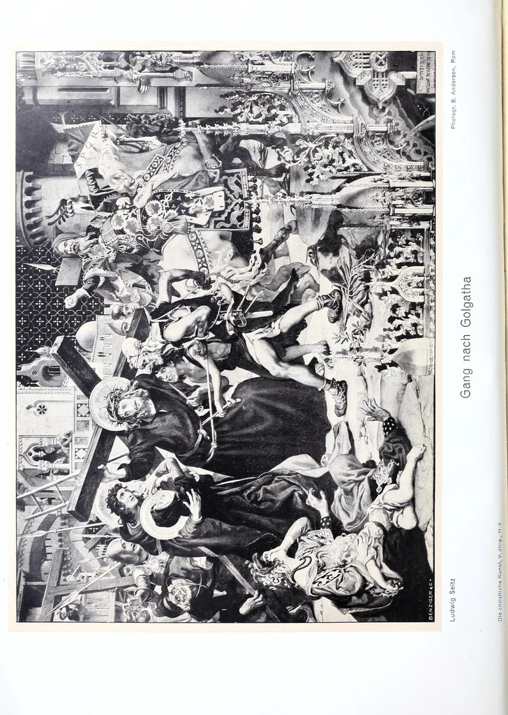 An illustration from Die Christliche Kunst, 1904, leaf 210