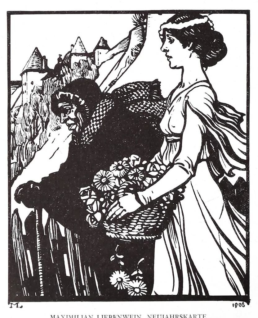 An illustration from Die Christliche Kunst, 1904, leaf 298