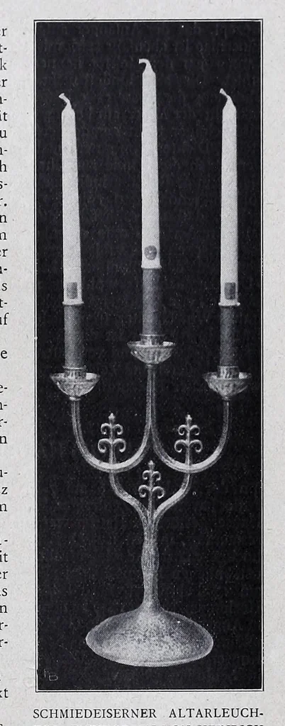 An illustration from Die Christliche Kunst, 1904, leaf 505