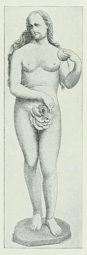 An illustration from Die Darstellung des ersten Menschenpaares in der bildenen Kunst von der ältesten Zeit bis auf unsere Tage, 1903, leaf 163