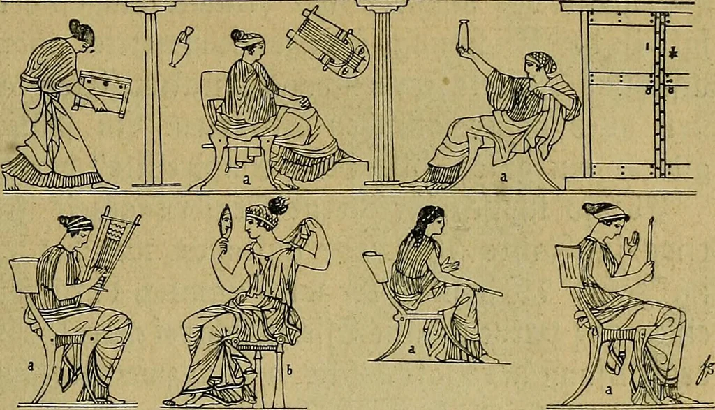 An illustration from Die dekorative kunst des altertums; eine populäre darstellung, 1914, leaf 101