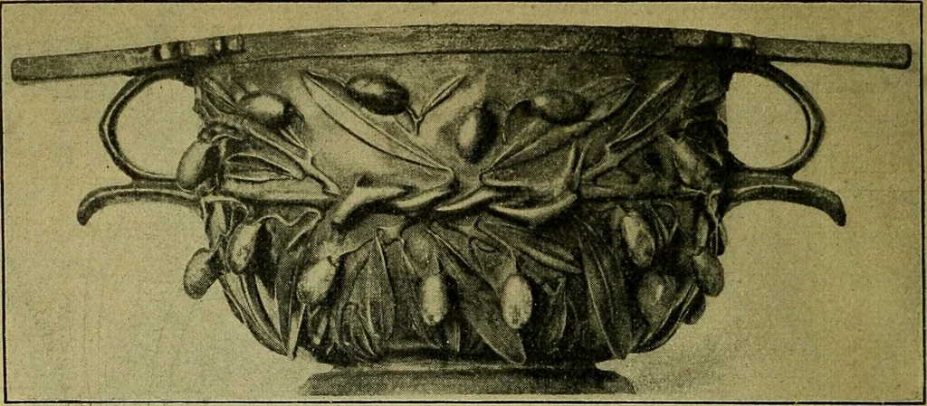 An illustration from Die dekorative kunst des altertums; eine populäre darstellung, 1914, leaf 104