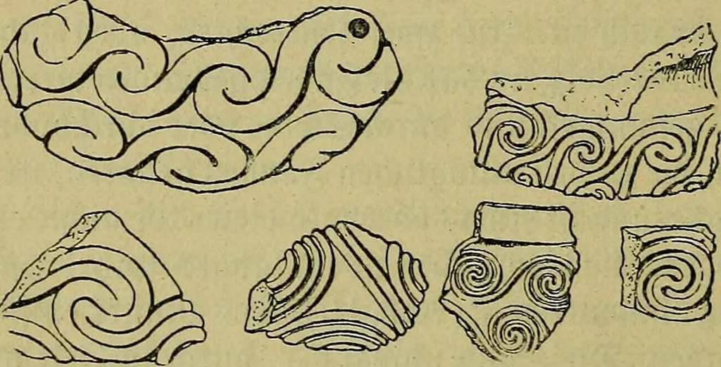 An illustration from Die dekorative kunst des altertums; eine populäre darstellung, 1914, leaf 14