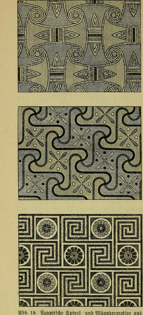 An illustration from Die dekorative kunst des altertums; eine populäre darstellung, 1914, leaf 18