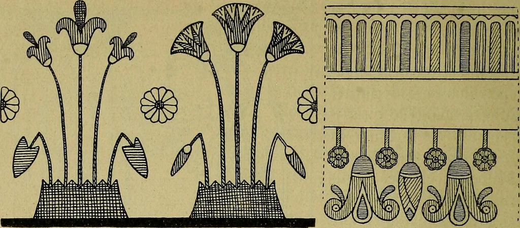 An illustration from Die dekorative kunst des altertums; eine populäre darstellung, 1914, leaf 22