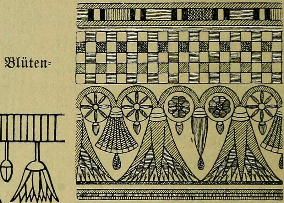 An illustration from Die dekorative kunst des altertums; eine populäre darstellung, 1914, leaf 22