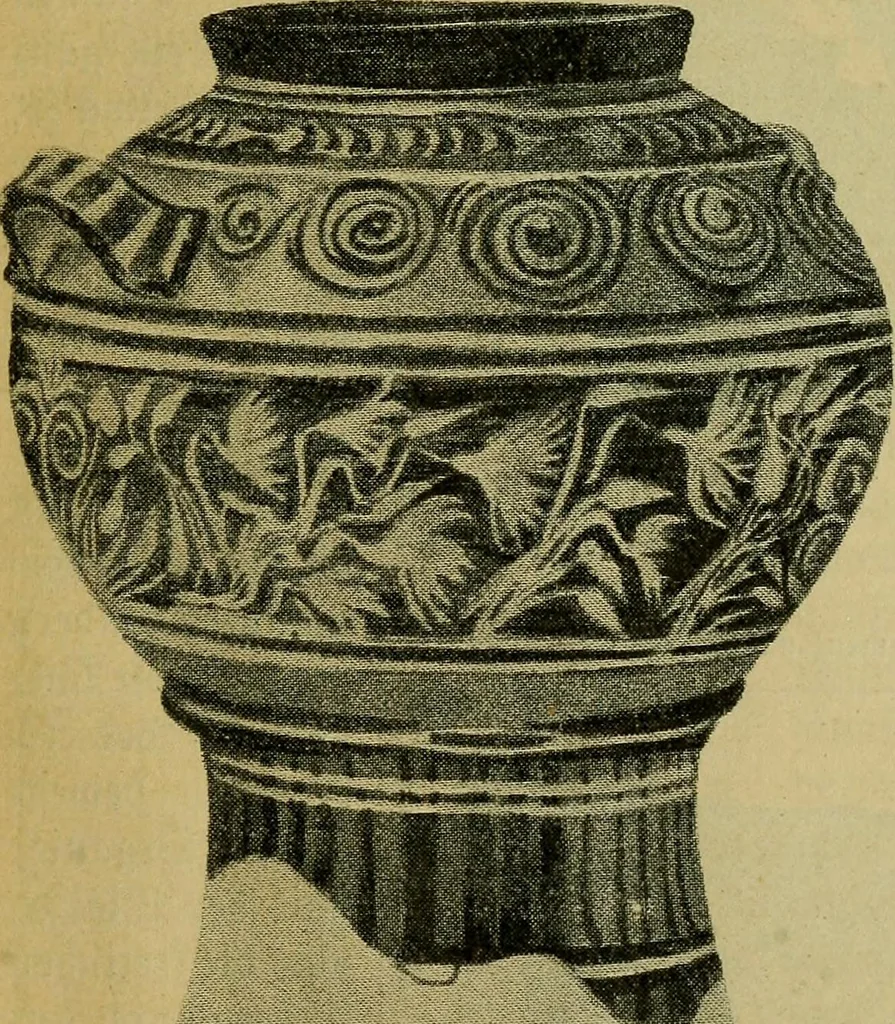 An illustration from Die dekorative kunst des altertums; eine populäre darstellung, 1914, leaf 45