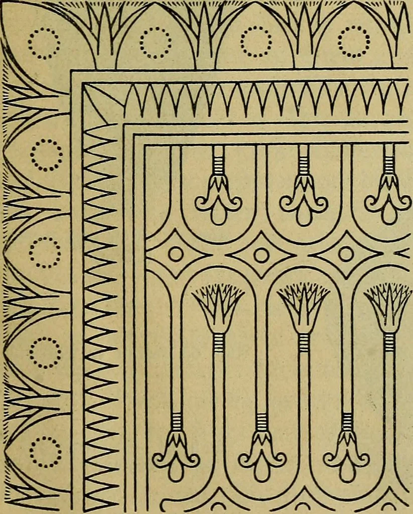 An illustration from Die dekorative kunst des altertums; eine populäre darstellung, 1914, leaf 47