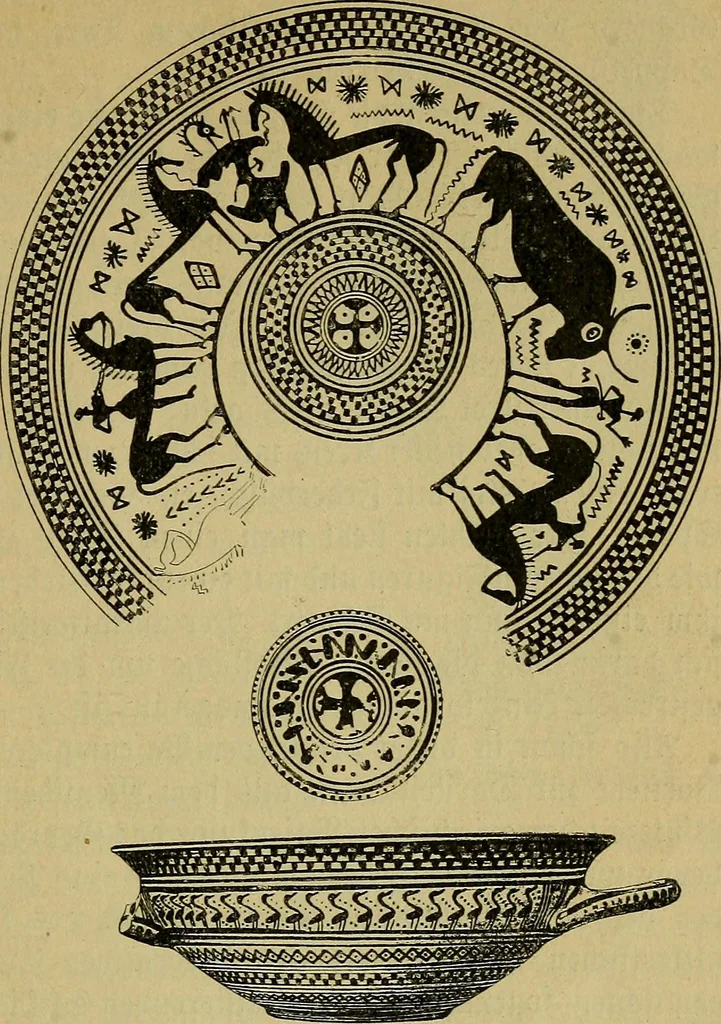 An illustration from Die dekorative kunst des altertums; eine populäre darstellung, 1914, leaf 53