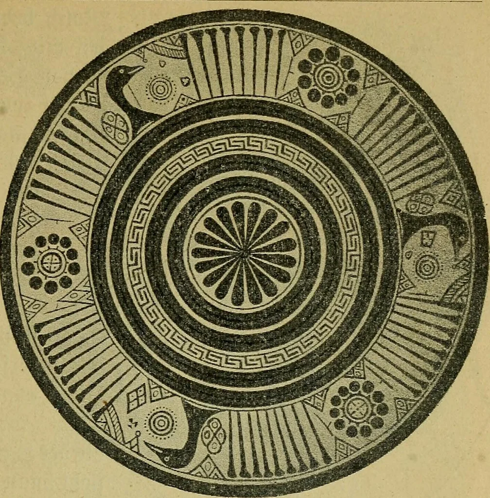 An illustration from Die dekorative kunst des altertums; eine populäre darstellung, 1914, leaf 57
